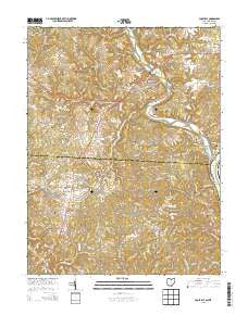 Coolville Ohio Historical topographic map, 1:24000 scale, 7.5 X 7.5 Minute, Year 2013
