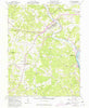 Coolville Ohio Historical topographic map, 1:24000 scale, 7.5 X 7.5 Minute, Year 1960
