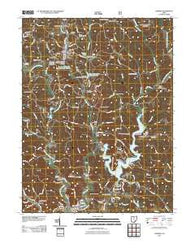 Corning Ohio Historical topographic map, 1:24000 scale, 7.5 X 7.5 Minute, Year 2011