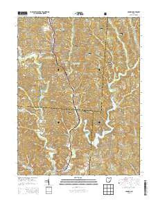 Corning Ohio Historical topographic map, 1:24000 scale, 7.5 X 7.5 Minute, Year 2013