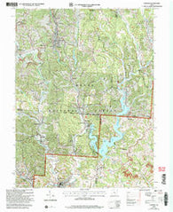 Corning Ohio Historical topographic map, 1:24000 scale, 7.5 X 7.5 Minute, Year 2002