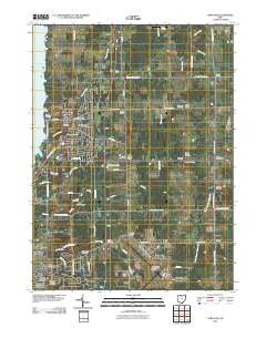 Cortland Ohio Historical topographic map, 1:24000 scale, 7.5 X 7.5 Minute, Year 2010