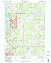 Cortland Ohio Historical topographic map, 1:24000 scale, 7.5 X 7.5 Minute, Year 1994