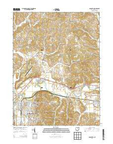 Coshocton Ohio Historical topographic map, 1:24000 scale, 7.5 X 7.5 Minute, Year 2013
