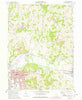 Coshocton Ohio Historical topographic map, 1:24000 scale, 7.5 X 7.5 Minute, Year 1961