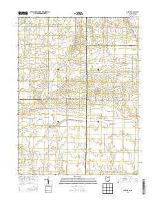 Cosmos Ohio Historical topographic map, 1:24000 scale, 7.5 X 7.5 Minute, Year 2013