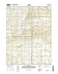 Cosmos Ohio Current topographic map, 1:24000 scale, 7.5 X 7.5 Minute, Year 2016
