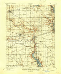 Covington Ohio Historical topographic map, 1:62500 scale, 15 X 15 Minute, Year 1911