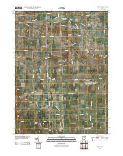 Creston Ohio Historical topographic map, 1:24000 scale, 7.5 X 7.5 Minute, Year 2010