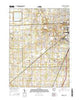 Cridersville Ohio Current topographic map, 1:24000 scale, 7.5 X 7.5 Minute, Year 2016