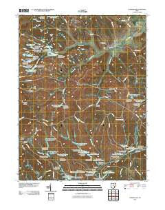 Cumberland Ohio Historical topographic map, 1:24000 scale, 7.5 X 7.5 Minute, Year 2010