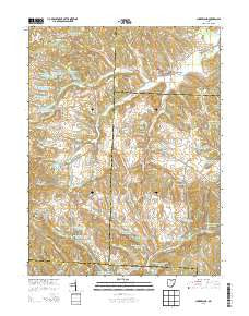 Cumberland Ohio Historical topographic map, 1:24000 scale, 7.5 X 7.5 Minute, Year 2013