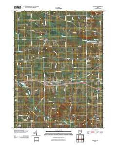Dalton Ohio Historical topographic map, 1:24000 scale, 7.5 X 7.5 Minute, Year 2010