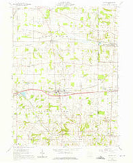 Dalton Ohio Historical topographic map, 1:24000 scale, 7.5 X 7.5 Minute, Year 1961