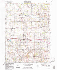 Dalton Ohio Historical topographic map, 1:24000 scale, 7.5 X 7.5 Minute, Year 1994