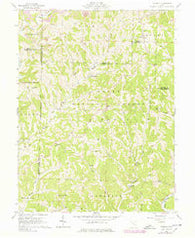 Dalzell Ohio Historical topographic map, 1:24000 scale, 7.5 X 7.5 Minute, Year 1961