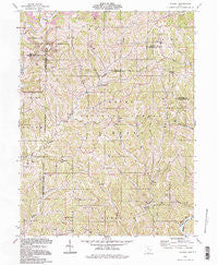Dalzell Ohio Historical topographic map, 1:24000 scale, 7.5 X 7.5 Minute, Year 1994