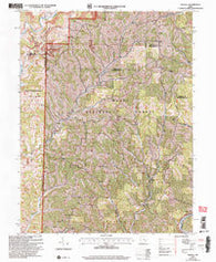Dalzell Ohio Historical topographic map, 1:24000 scale, 7.5 X 7.5 Minute, Year 2002