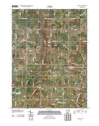 Damascus Ohio Historical topographic map, 1:24000 scale, 7.5 X 7.5 Minute, Year 2010