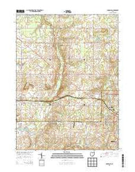 Damascus Ohio Historical topographic map, 1:24000 scale, 7.5 X 7.5 Minute, Year 2013