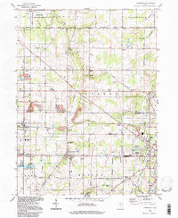 Damascus Ohio Historical topographic map, 1:24000 scale, 7.5 X 7.5 Minute, Year 1994