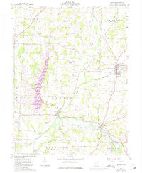 Danville Ohio Historical topographic map, 1:24000 scale, 7.5 X 7.5 Minute, Year 1961