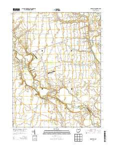 Darbyville Ohio Historical topographic map, 1:24000 scale, 7.5 X 7.5 Minute, Year 2013