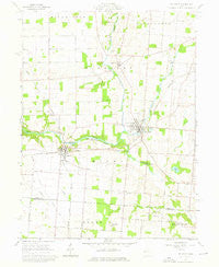 De Graff Ohio Historical topographic map, 1:24000 scale, 7.5 X 7.5 Minute, Year 1961