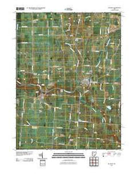 De Graff Ohio Historical topographic map, 1:24000 scale, 7.5 X 7.5 Minute, Year 2010