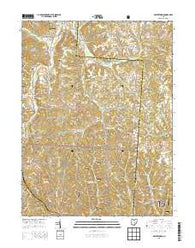 Deavertown Ohio Historical topographic map, 1:24000 scale, 7.5 X 7.5 Minute, Year 2013