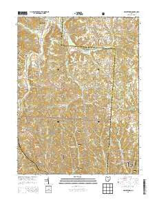 Deavertown Ohio Historical topographic map, 1:24000 scale, 7.5 X 7.5 Minute, Year 2013