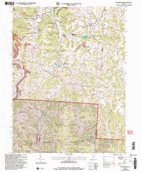 Deavertown Ohio Historical topographic map, 1:24000 scale, 7.5 X 7.5 Minute, Year 2002