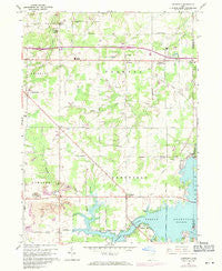 Deerfield Ohio Historical topographic map, 1:24000 scale, 7.5 X 7.5 Minute, Year 1960