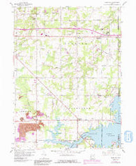 Deerfield Ohio Historical topographic map, 1:24000 scale, 7.5 X 7.5 Minute, Year 1960