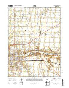 Defiance East Ohio Historical topographic map, 1:24000 scale, 7.5 X 7.5 Minute, Year 2013