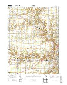 Defiance West Ohio Historical topographic map, 1:24000 scale, 7.5 X 7.5 Minute, Year 2013