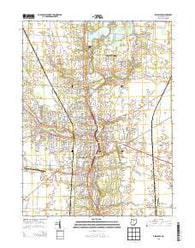 Delaware Ohio Historical topographic map, 1:24000 scale, 7.5 X 7.5 Minute, Year 2013