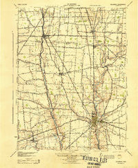 Delaware Ohio Historical topographic map, 1:62500 scale, 15 X 15 Minute, Year 1944