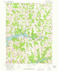 Dellroy Ohio Historical topographic map, 1:24000 scale, 7.5 X 7.5 Minute, Year 1959