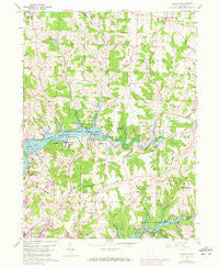Dellroy Ohio Historical topographic map, 1:24000 scale, 7.5 X 7.5 Minute, Year 1959