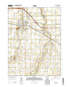 Delphos Ohio Historical topographic map, 1:24000 scale, 7.5 X 7.5 Minute, Year 2013