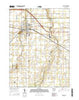 Delphos Ohio Current topographic map, 1:24000 scale, 7.5 X 7.5 Minute, Year 2016