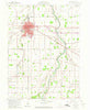 Delphos Ohio Historical topographic map, 1:24000 scale, 7.5 X 7.5 Minute, Year 1960