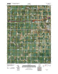 Delta Ohio Historical topographic map, 1:24000 scale, 7.5 X 7.5 Minute, Year 2010