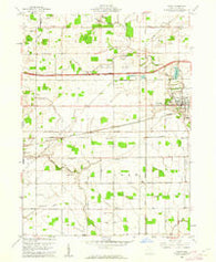 Delta Ohio Historical topographic map, 1:24000 scale, 7.5 X 7.5 Minute, Year 1960