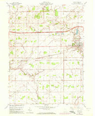 Delta Ohio Historical topographic map, 1:24000 scale, 7.5 X 7.5 Minute, Year 1960