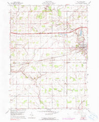 Delta Ohio Historical topographic map, 1:24000 scale, 7.5 X 7.5 Minute, Year 1960