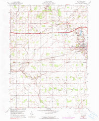 Delta Ohio Historical topographic map, 1:24000 scale, 7.5 X 7.5 Minute, Year 1960