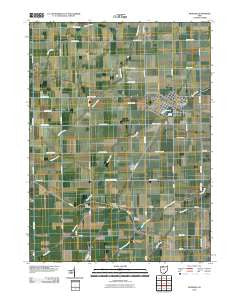 Deshler Ohio Historical topographic map, 1:24000 scale, 7.5 X 7.5 Minute, Year 2010