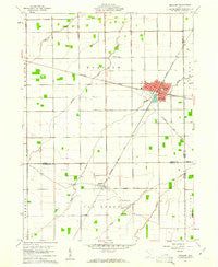 Deshler Ohio Historical topographic map, 1:24000 scale, 7.5 X 7.5 Minute, Year 1960